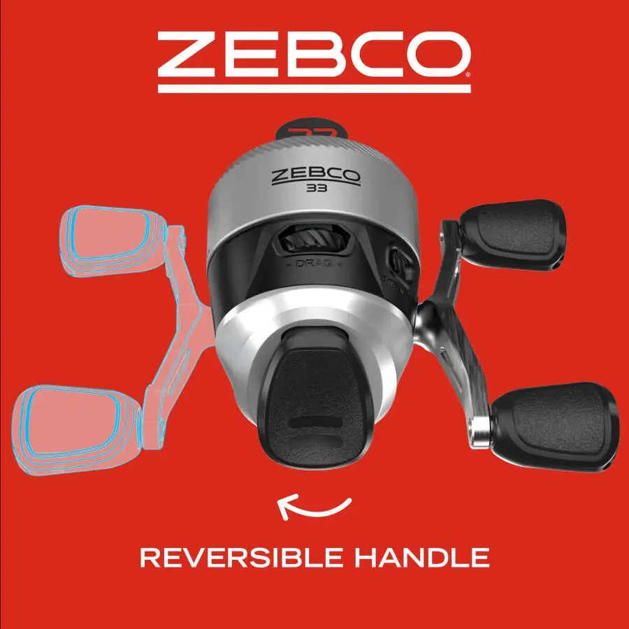 Zebco 33 Micro Triggerspin Fishing Reel - 8