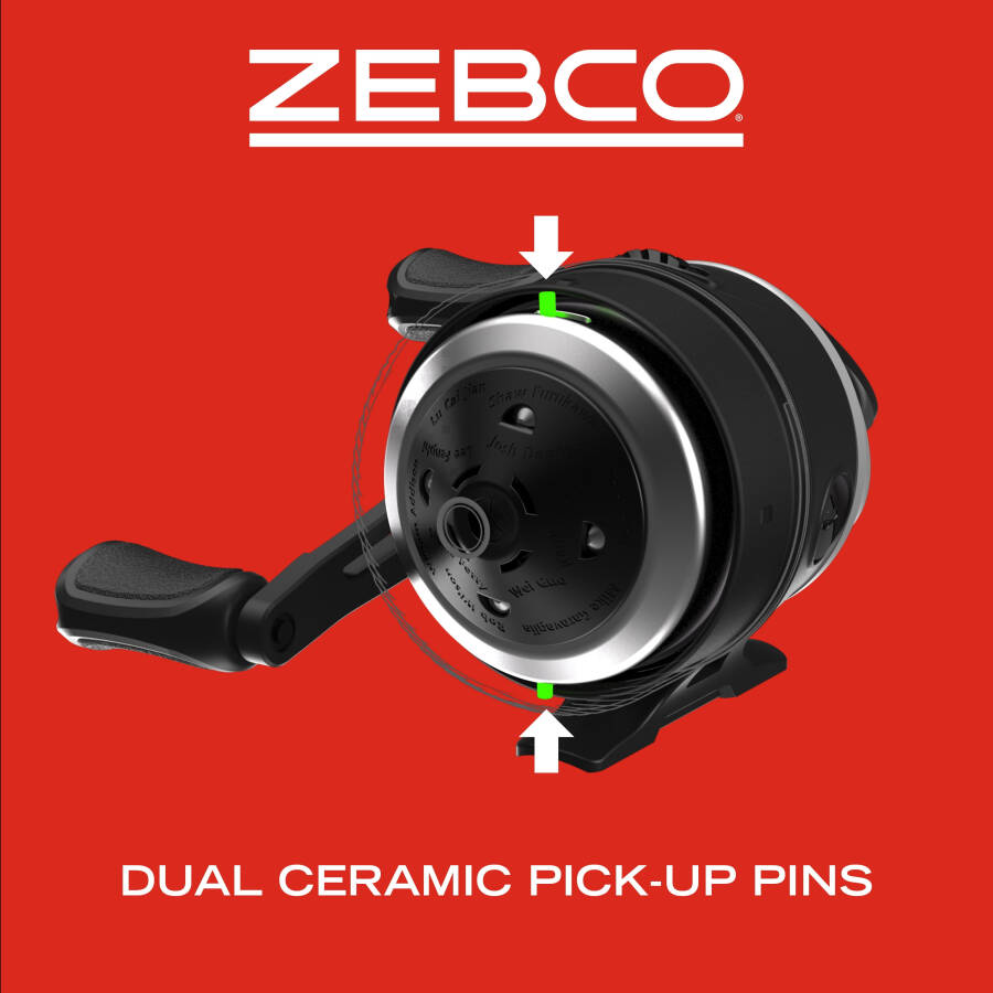 Zebco 33 Micro Triggerspin Fishing Reel - 7