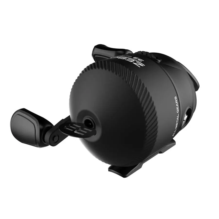 Zebco 33 Tactical Spincast Reel and Fishing Rod Combo, 6-Foot 2-Piece Fishing Pole, Size 30 Reel, Black - 3