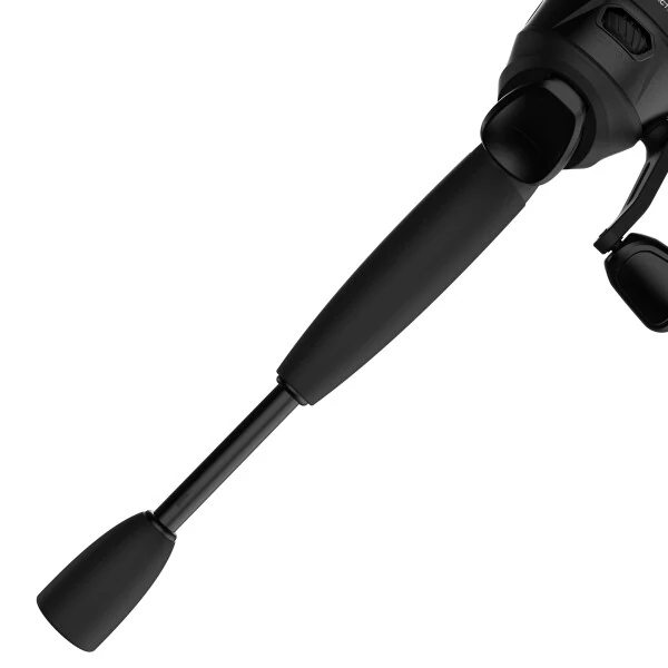 Zebco 33 Tactical Spincast Reel and Fishing Rod Combo, 6-Foot 2-Piece Fishing Pole, Size 30 Reel, Black - 5