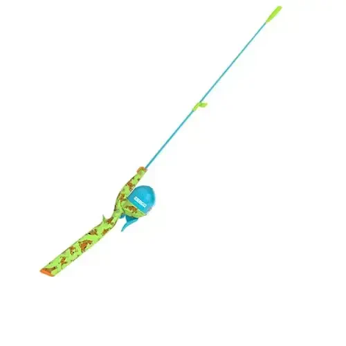 Zebco Youth 29-Inch Floating Spincast Reel and Fishing Rod Combo, Size 20 Reel, Pre-Spooled with 6-Pound Cajun Line - 4
