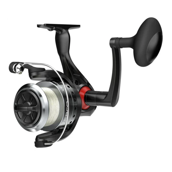 Zebco Verge Spinning Fishing Reel, Size 80 Reel, Black (Clam Package) - ZEBCO