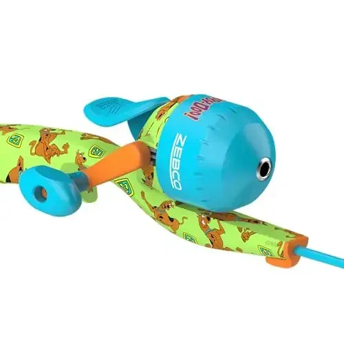 Zebco Youth 29-Inch Floating Spincast Reel and Fishing Rod Combo, Size 20 Reel, Pre-Spooled with 6-Pound Cajun Line - 6