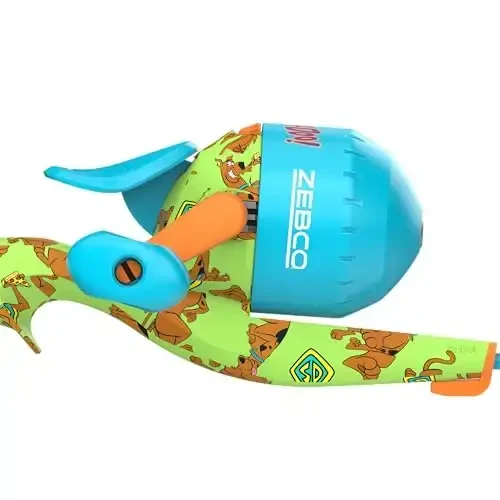 Zebco Youth 29-Inch Floating Spincast Reel and Fishing Rod Combo, Size 20 Reel, Pre-Spooled with 6-Pound Cajun Line - 3