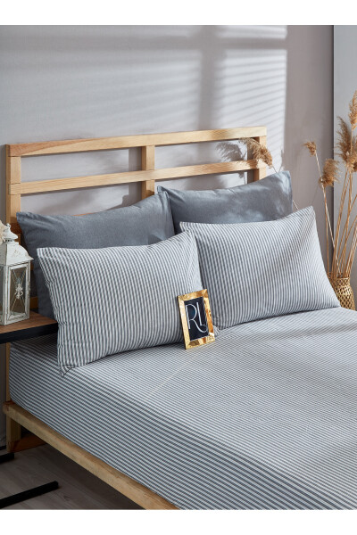 Zebra Elastic Fitted Sheet Pillowcase Cotton Single - Double - King - RICCO LIFES (1)