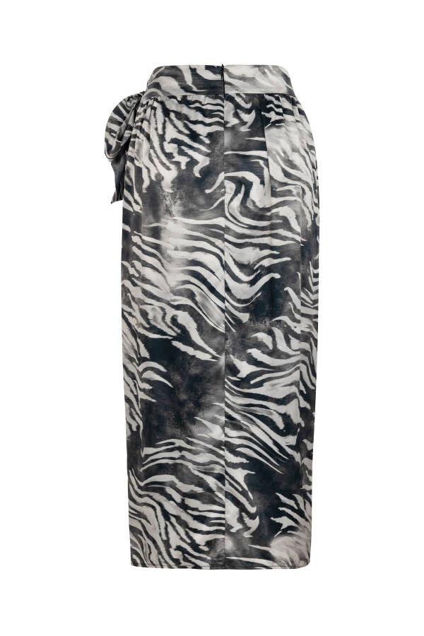 Zebra print midi skirt - 15