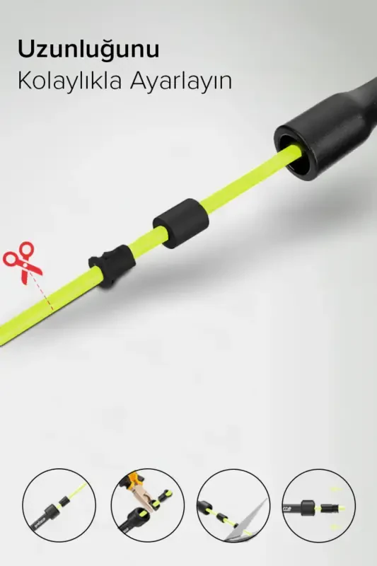 Зеленая Скакалка Atp-3000-ЗЕЛЕНЫЙ - 3