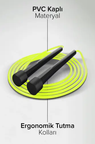 Зеленая Скакалка Atp-3000-ЗЕЛЕНЫЙ - 4