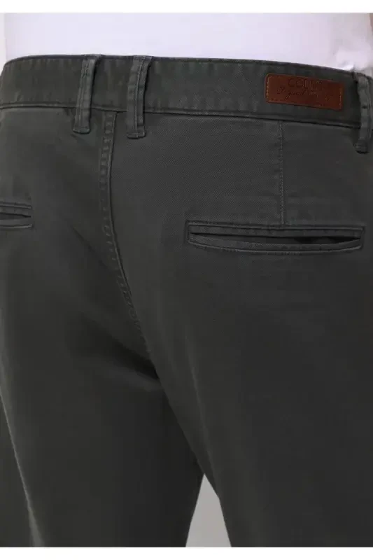 Зеленые мужские брюки - 6