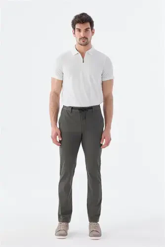 Зеленые спортивные брюки Comfort Fit с эластичным поясом 