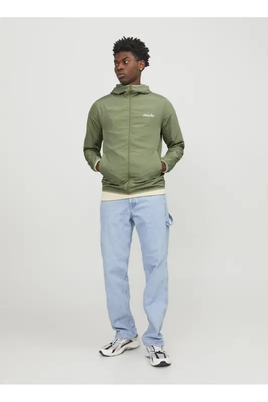 Зеленый мужской пиджак JJOLIVER JACKET - 4