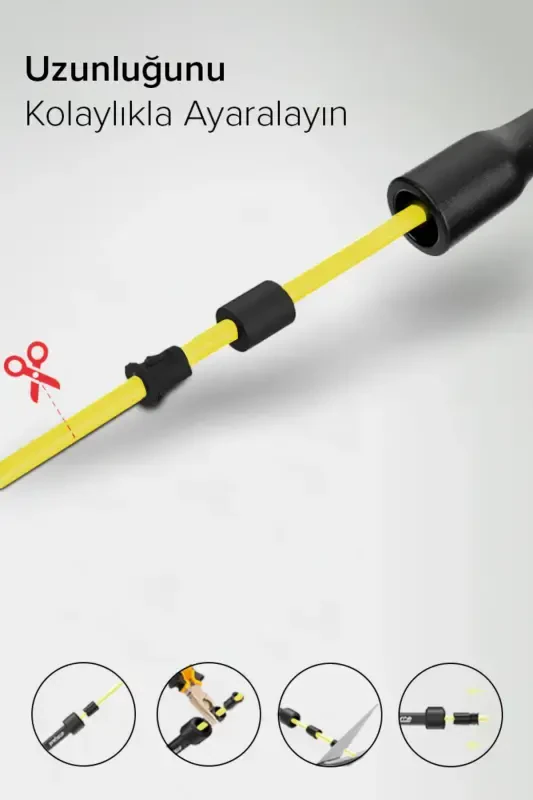 Желтая Скакалка Atp-3000-ЖЕЛТЫЙ - 3