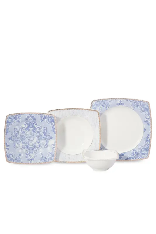 Zena Collection 60 Piece Dinner Set - KORKMAZ