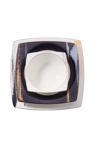 Zena Collection 60 Piece Dinner Set - KORKMAZ (1)