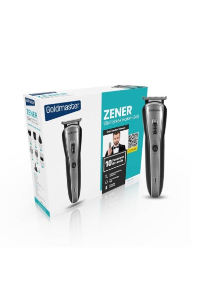 Zener Gm-9106 10 In 1 Men's Grooming Set - 26