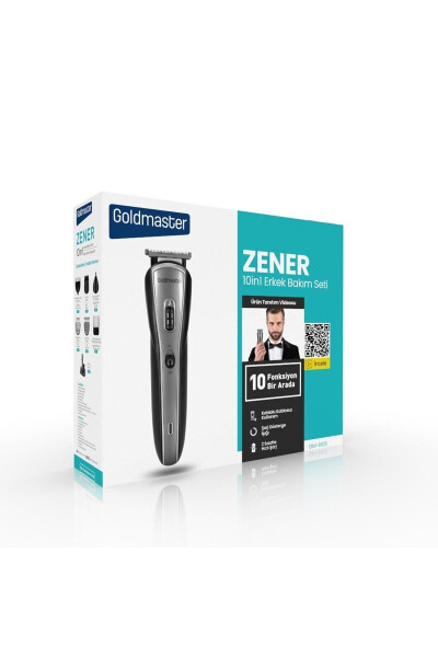 Zener Gm-9106 10 In 1 Men's Grooming Set - 19