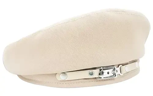 Женская беретка FEOYA из хлопка, однотонная, для всех сезонов. - Modazone