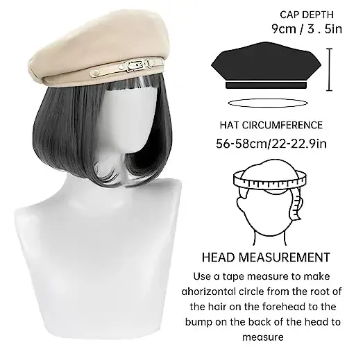 Женская беретка FEOYA из хлопка, однотонная, для всех сезонов. - 4