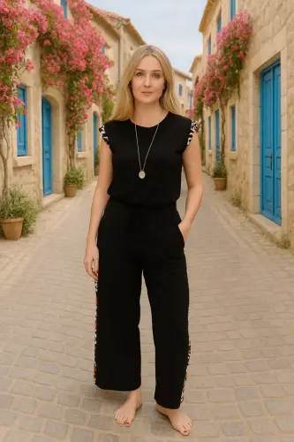 Женская блуза с цифровым принтом 