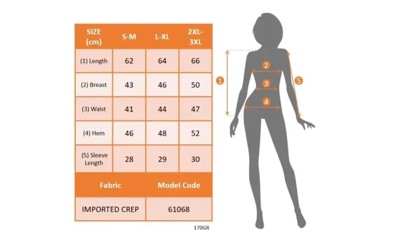 Женская блузка из импортного крепа с короткими рукавами, круглым вырезом и гипюровыми рукавами - 6