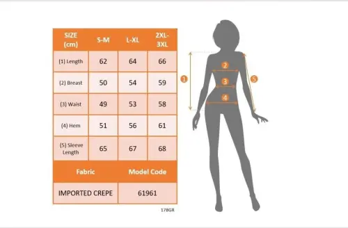 Женская блузка из импортной креповой ткани с длинными рукавами, V-образным вырезом и тюлевыми деталями - 6