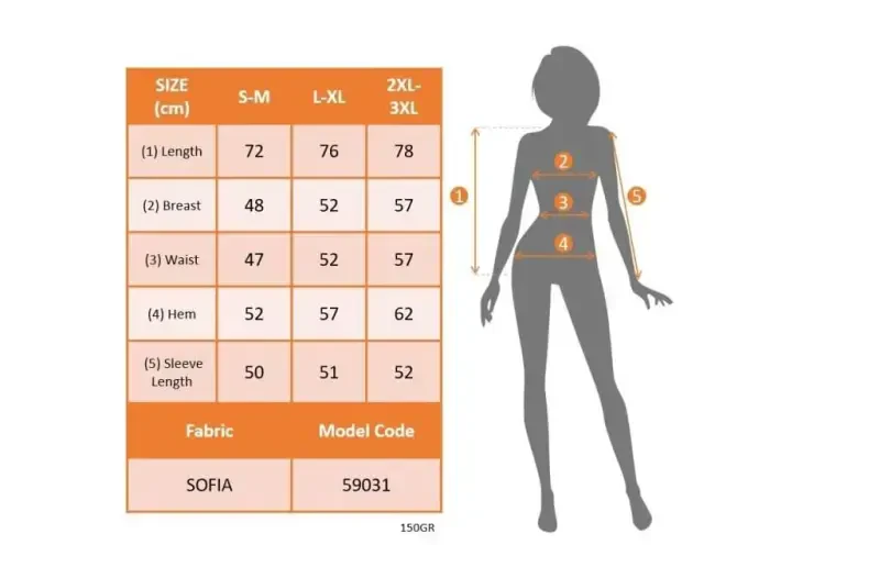 Женская блузка из льна с рукавом три четверти и V-образным вырезом - 5