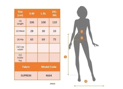 Женская длинная юбка из супрема с высокой талией, на резинке, с завязками и разрезами по бокам - 4