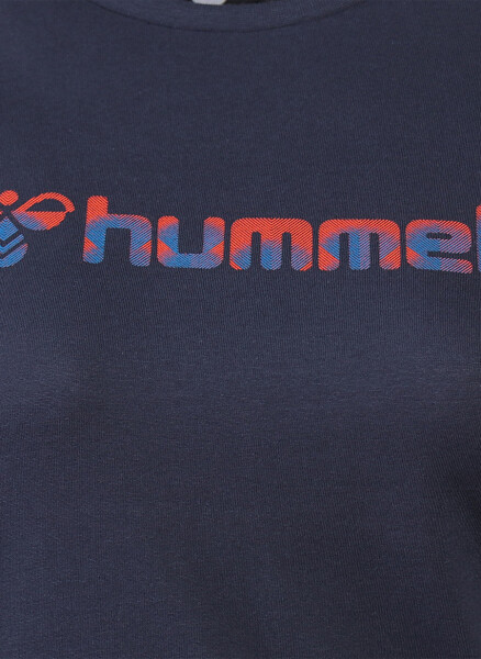 Женская футболка Hummel 7429 (темно-серая) - 4