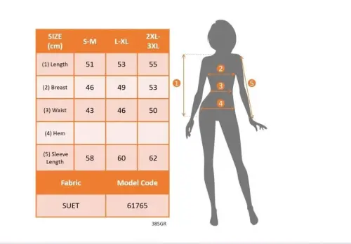 Женская короткая замшевая куртка с длинными рукавами, воротником стойкой и боковыми пуговицами - 4