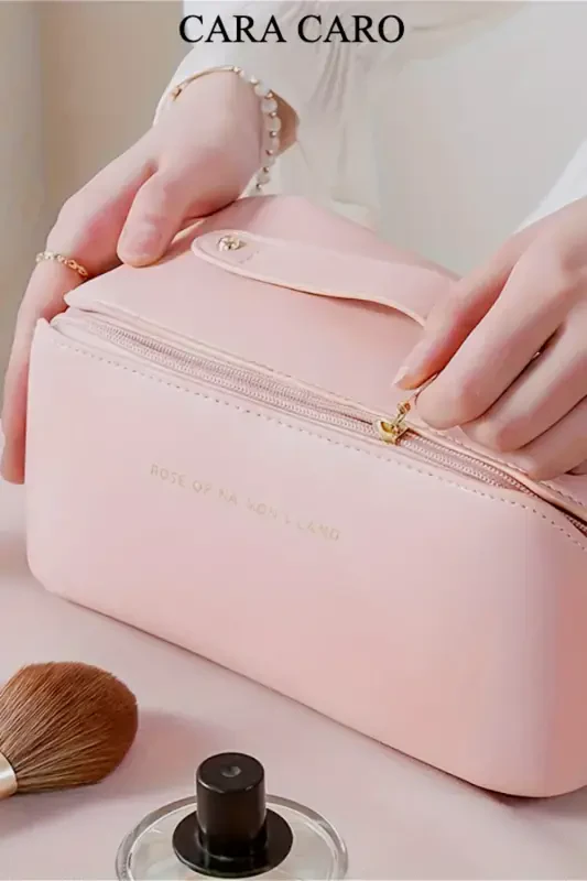 Женская косметичка большой вместимости портативная косметичка дорожная косметичка - 2