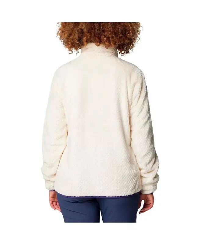 Женская куртка Cream Washington Huskies Fireside II Sherpa на молнии - 3
