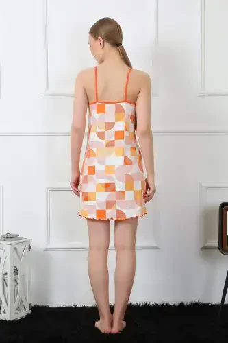 Женская ночная рубашка Angelino из трикотажа на бретельках, 405 - 5