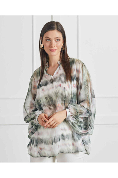 Женская рубашка Serpil Хаки 33886 - SERPİL (1)