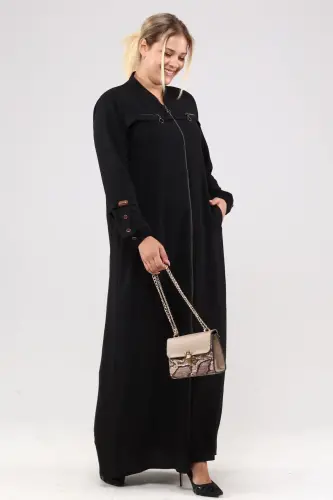 Женская скромная молния Ayrobin Black - FERACE (1)