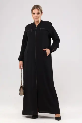 Женская скромная молния Ayrobin Black - 6