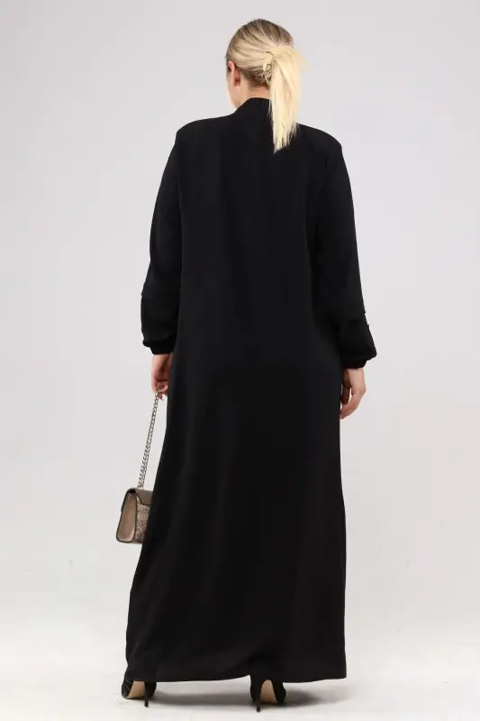 Женская скромная молния Ayrobin Black - 8