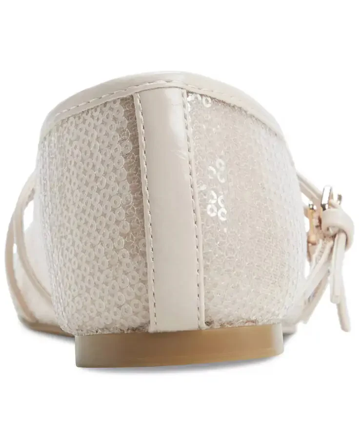 Женские балетки Amberlee Cross Strap — серая сетка - 3