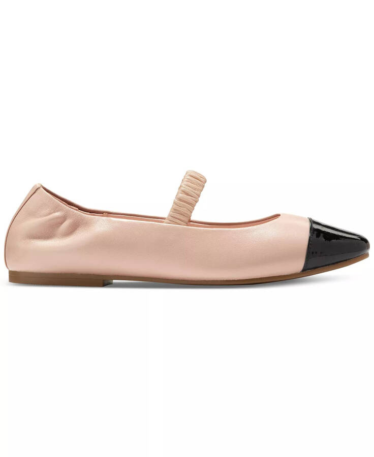 Женские балетки Yvette Slip-On из фарфоровой кожи, черной лакированной кожи - 2