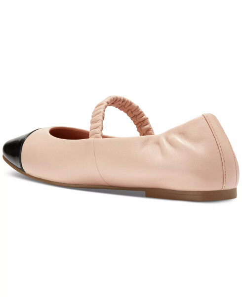 Женские балетки Yvette Slip-On из фарфоровой кожи, черной лакированной кожи - 3