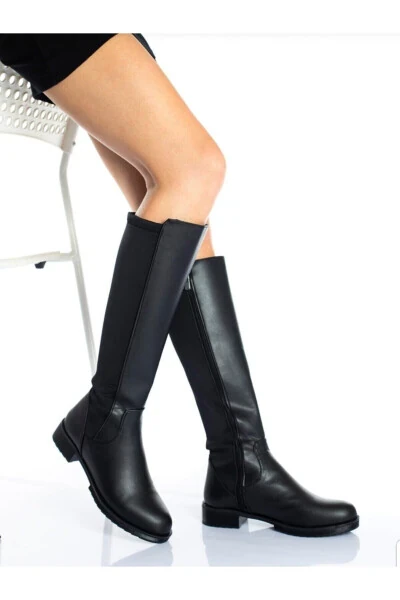 Женские черные водолазные ботинки - SERRACE