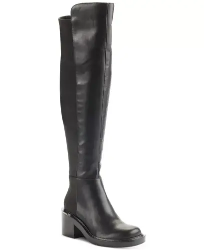 Женские Dina Over-the-Knee Zip Dress Boots - 1