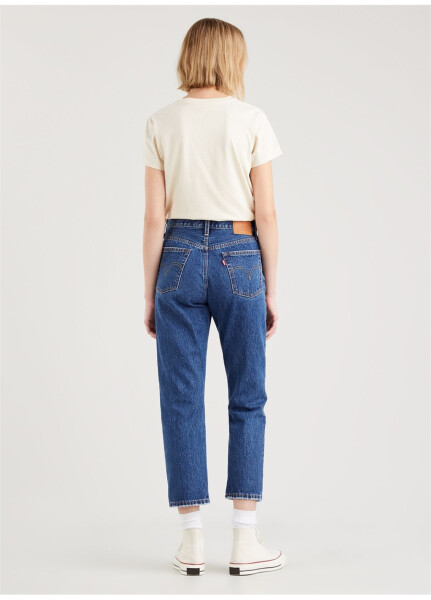 Женские джинсовые брюки Levi's 501 Crop Local темно-синего цвета с высокой талией - 32