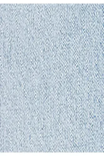 Женские джинсовые шорты средней посадки синего цвета - 7