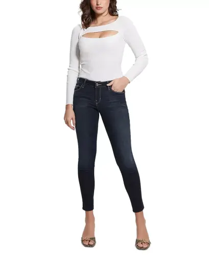 Женские джинсы с заниженной талией Power Skinny - Kent Wash - 6