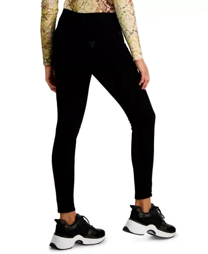 Женские джинсы скинни, средней посадки, подчеркивающие фигуру, Carrie Black - GUESS (1)