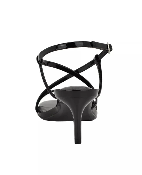 Женские Ishaya Strappy Low Stiletto Сандалии-Белые - 4