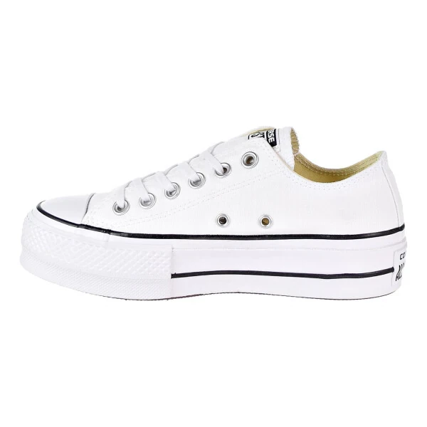 Женские кеды Converse Chuck Taylor All Star Lift, белые/черные/белые, 5 средний US - 3