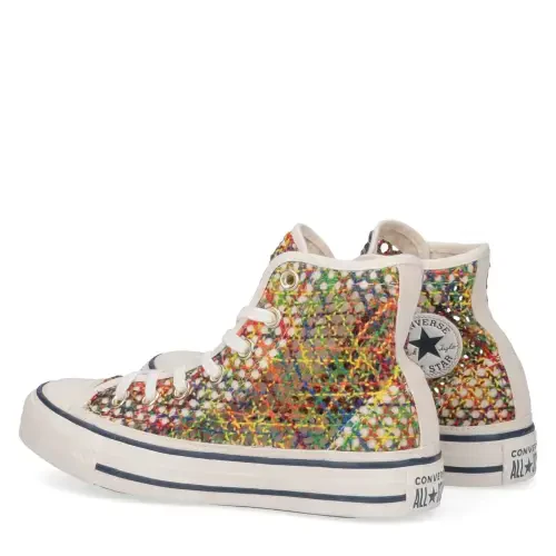 Женские кеды Converse Chuck Taylor All Star, разноцветные, вязаный холст, размер 8. - Modazone (1)