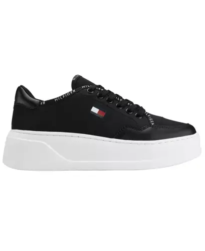 Женские кроссовки Grazie Легкие Кроссовки на шнурках - Черные - TOMMY HILFIGER (1)