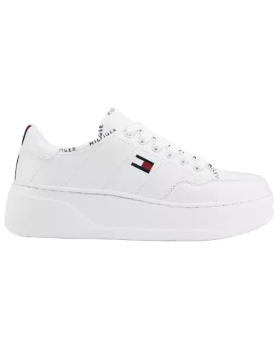 Женские кроссовки Grazie Lightweight Lace Up - белые - TOMMY HILFIGER (1)